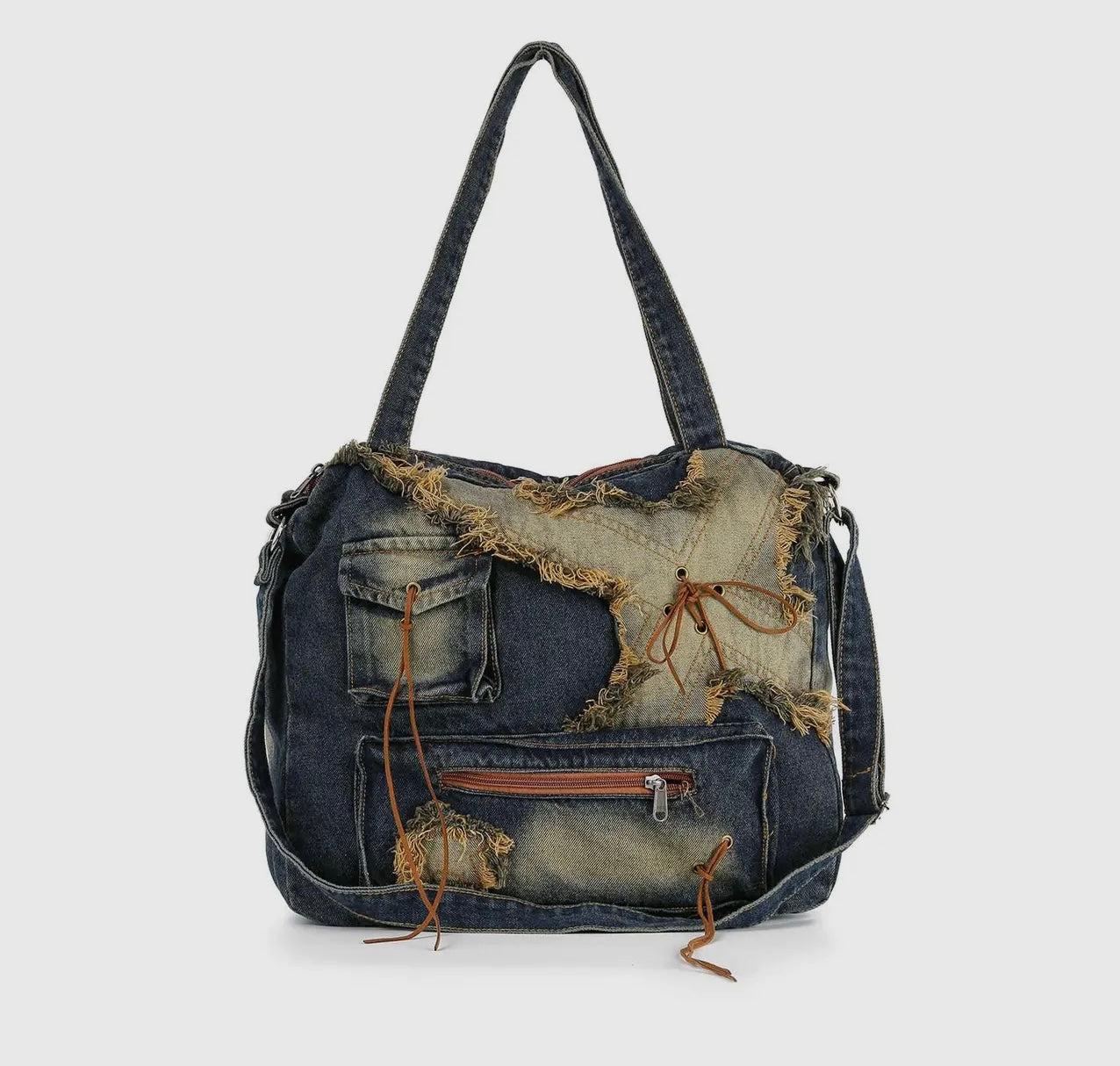 Masquerade Denim Omuz Çanta