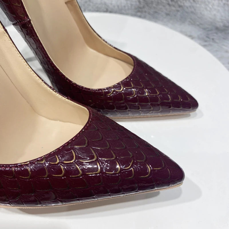 Seduce Curve İnce Topuklu Ayakkabı