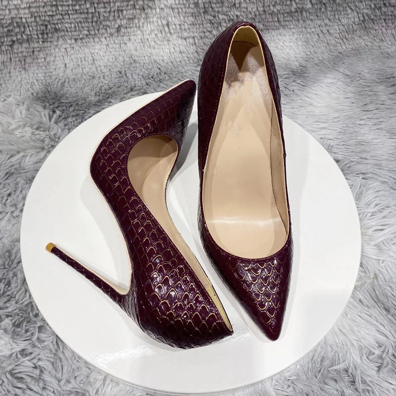 Seduce Curve İnce Topuklu Ayakkabı