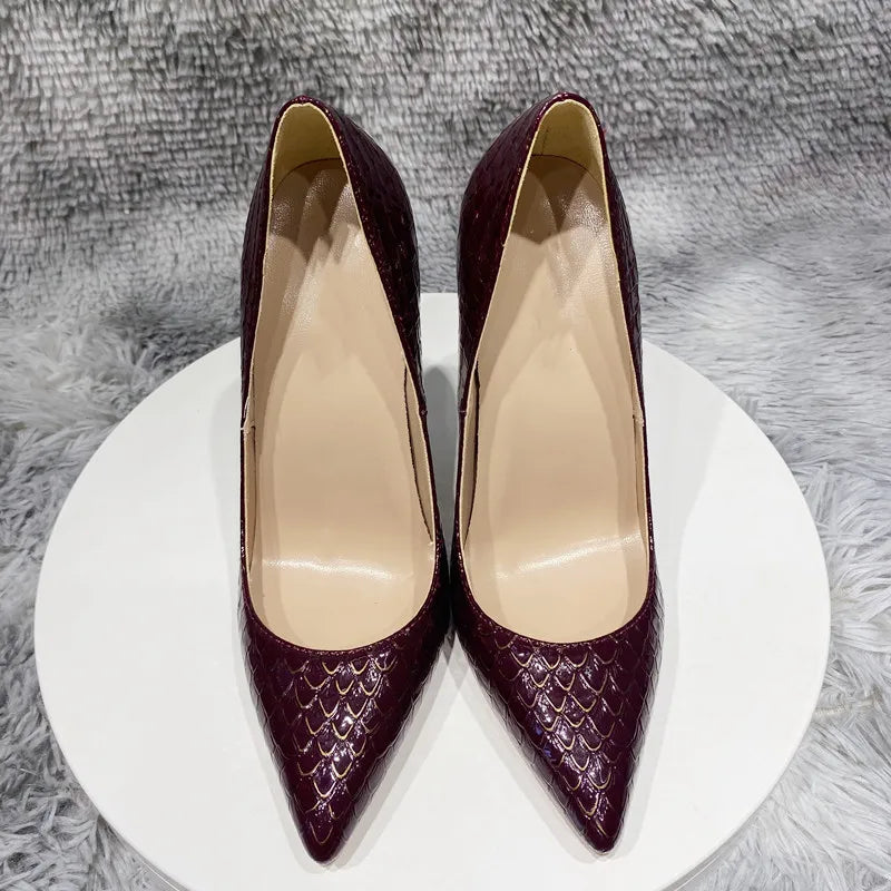 Seduce Curve İnce Topuklu Ayakkabı