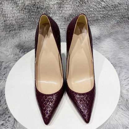 Seduce Curve İnce Topuklu Ayakkabı