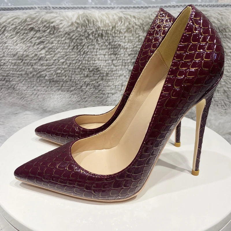 Seduce Curve İnce Topuklu Ayakkabı