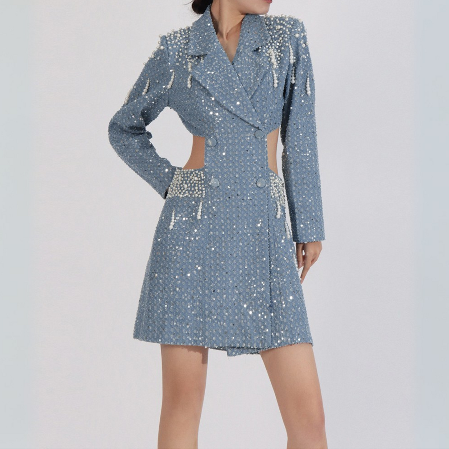 Carmen  Cut-Out Blazer Elbise