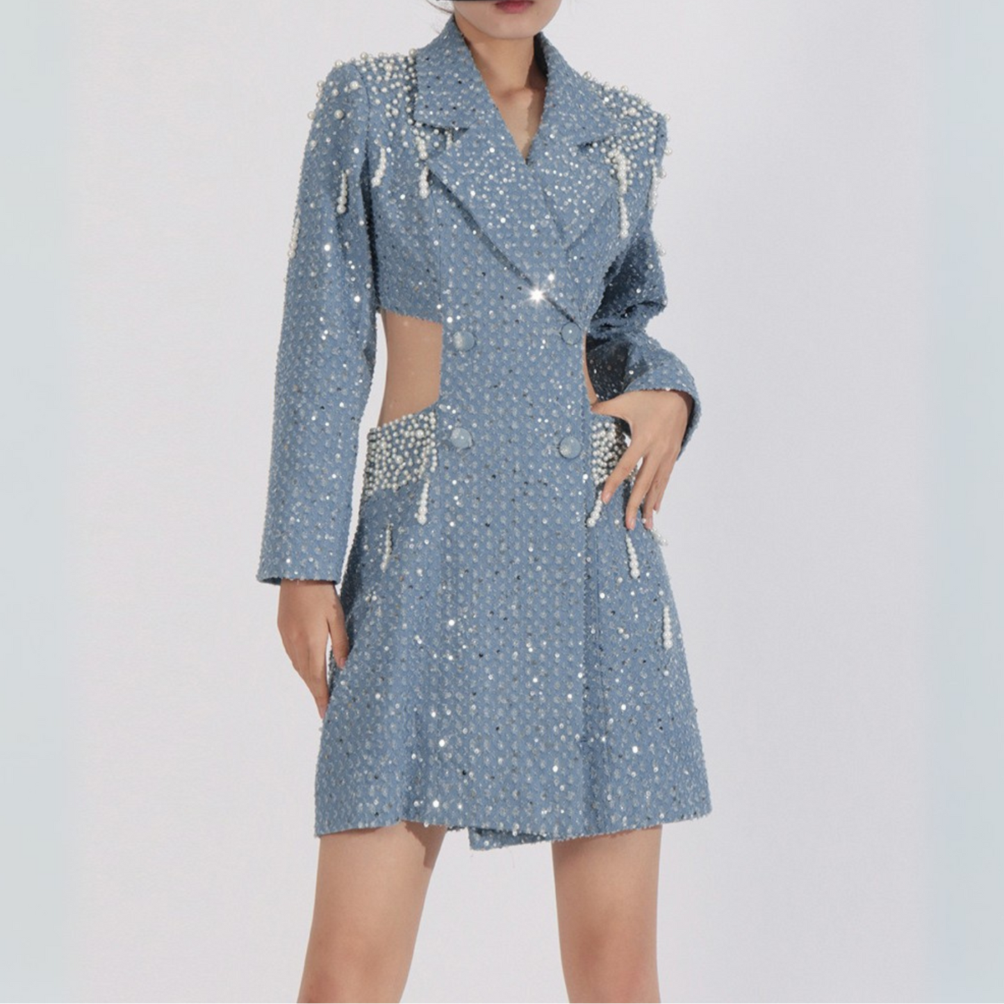 Carmen  Cut-Out Blazer Elbise