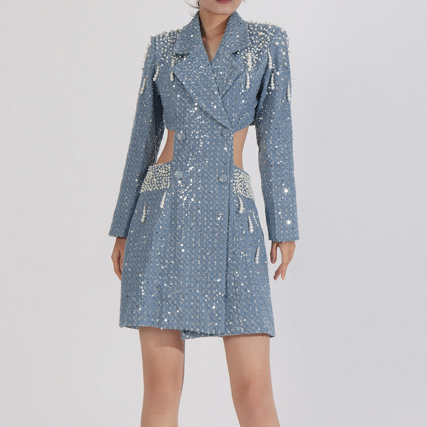 Carmen  Cut-Out Blazer Elbise