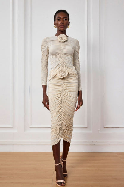 Kenya Çiçek Dantelli File Üst