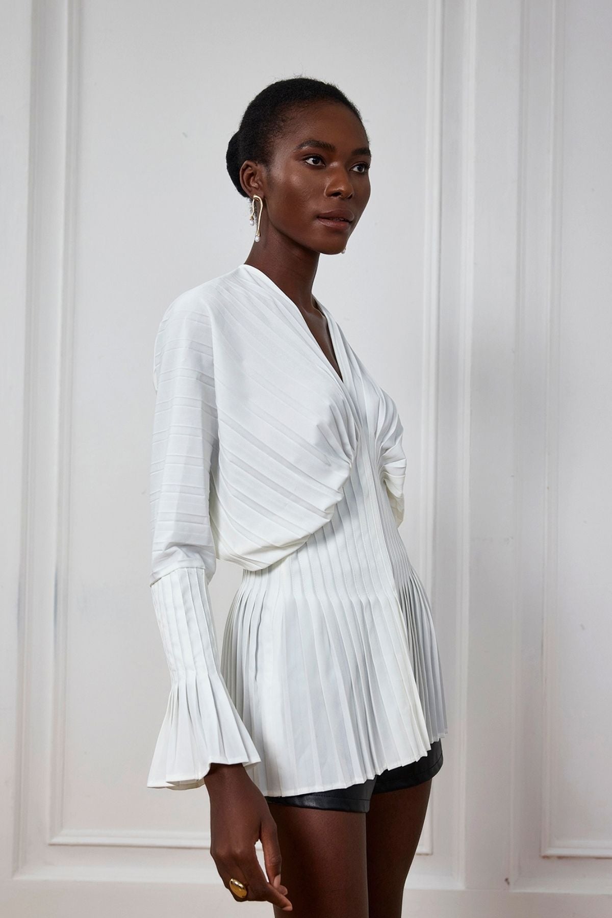 Marleigh Ruch Dalma Bodycon Üst