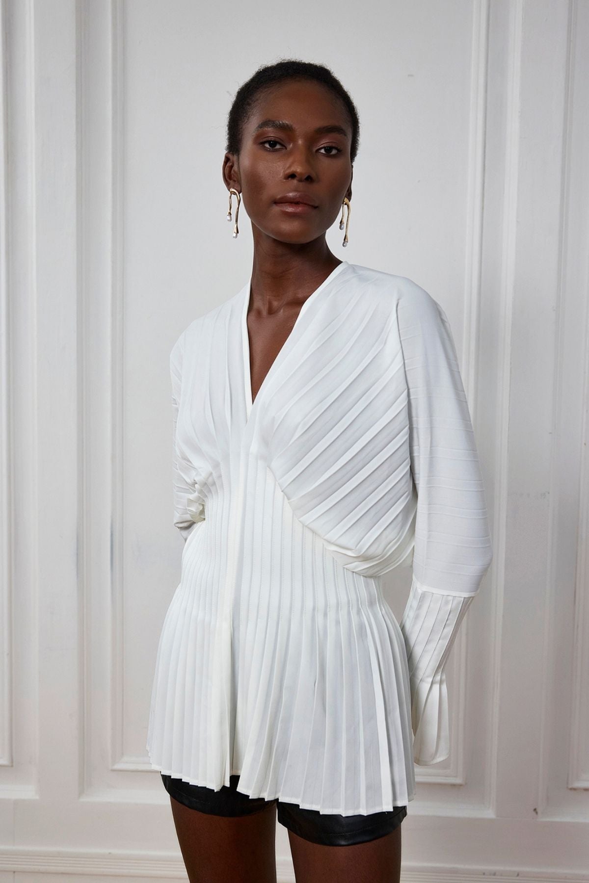 Marleigh Ruch Dalma Bodycon Üst