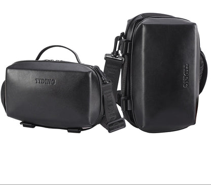 The Luzz hakiki deri spor bisiklet çantası