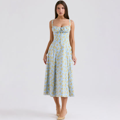 Summertime Happiness Midi Elbise