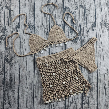 Skin Dive Örgü Bikini