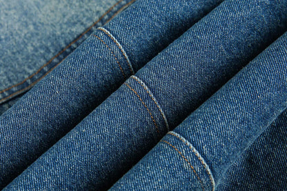 Luzz Retro Kürk Detaylı Denim Ceket