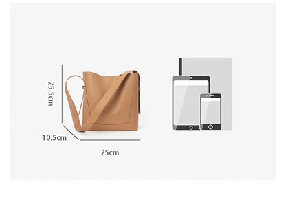 Lucent Blush Deri Tote Çanta