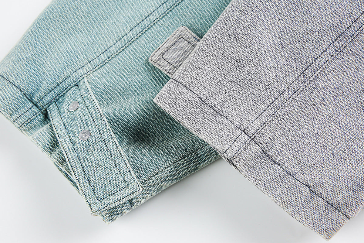 Nautica Retro Renk Bloklu Vintage Ceket