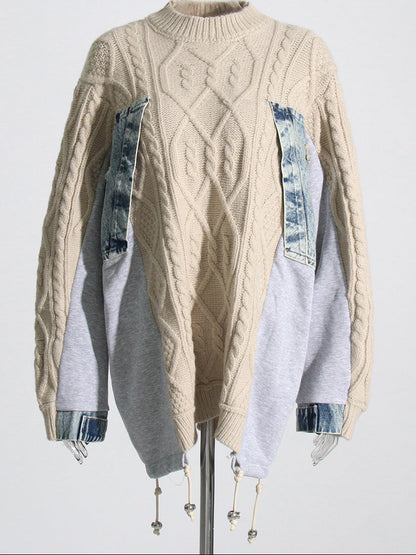 Liliana Rex Bağcıklı Triko Kazak