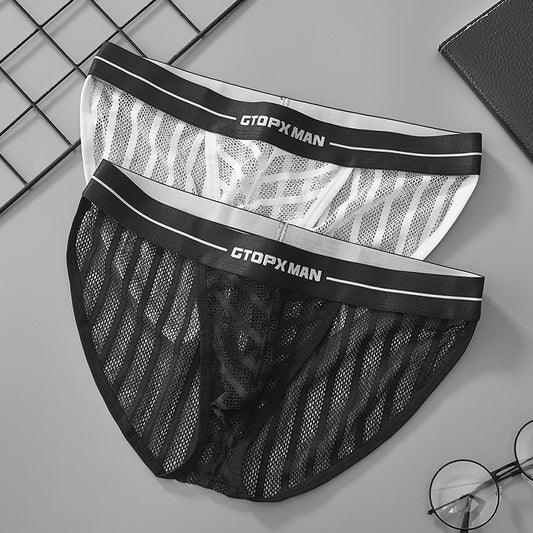 2 li set GTOPX MAN  düşük bel  file şeffaf buz ipek külot