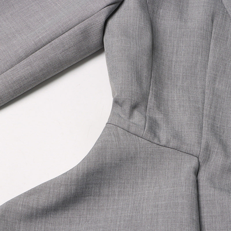 Diana Ross  Özel Tasarım Patchwork Fırfırlı Blazer