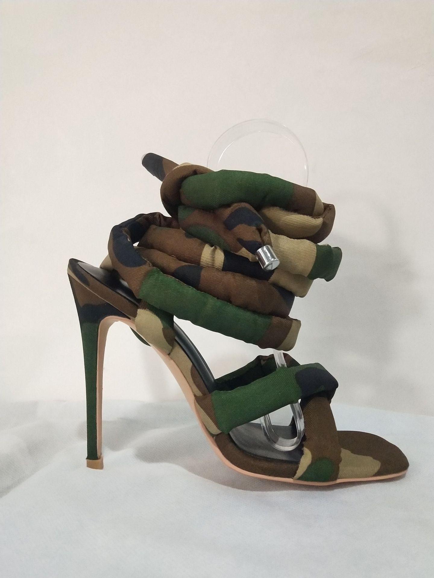Hex on Heels Çapraz Bağcıklı Topuklu Ayakkabı