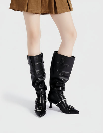 Luzz Retro Şövalye Çizme