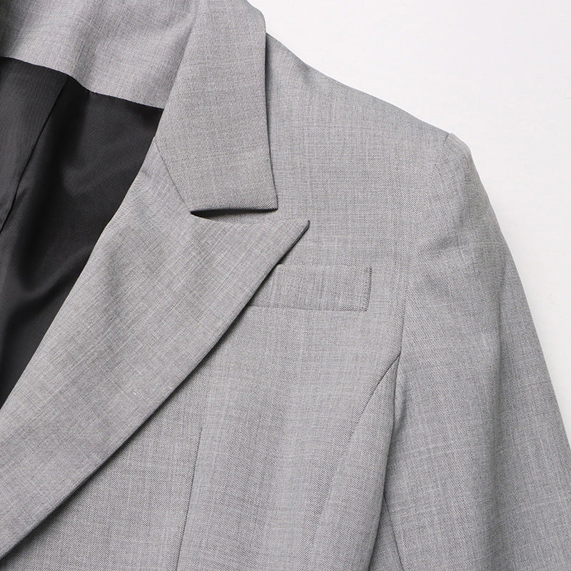 Diana Ross  Özel Tasarım Patchwork Fırfırlı Blazer