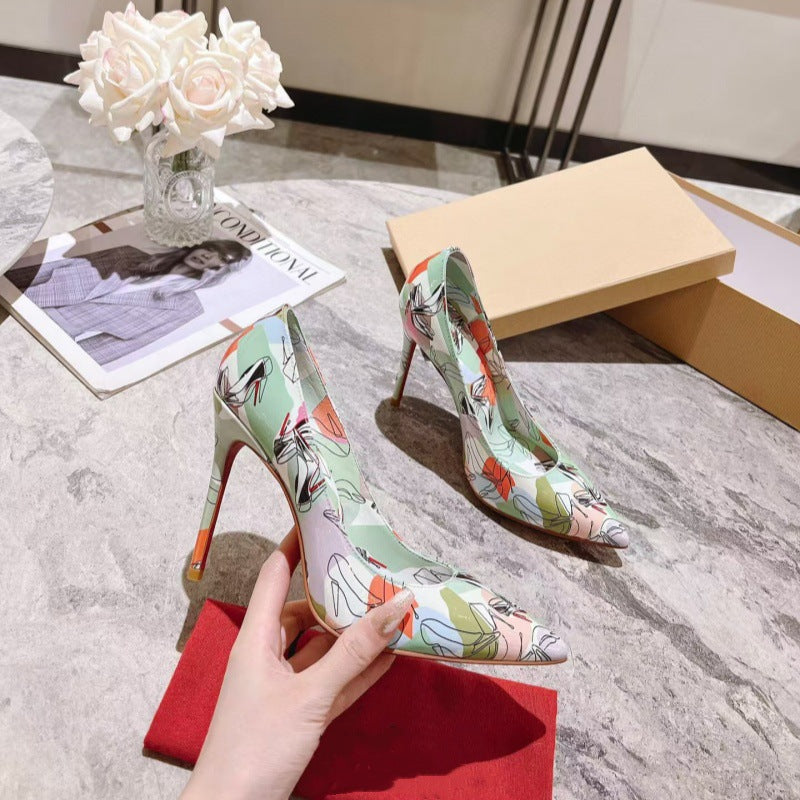 Divine Voltage İnce Topuklu Ayakkabı