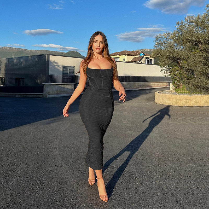 Mily Mocka Midi Elbise