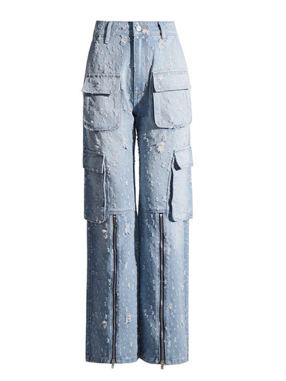 Nebraska Sky  Denim Ceket-Pantolon