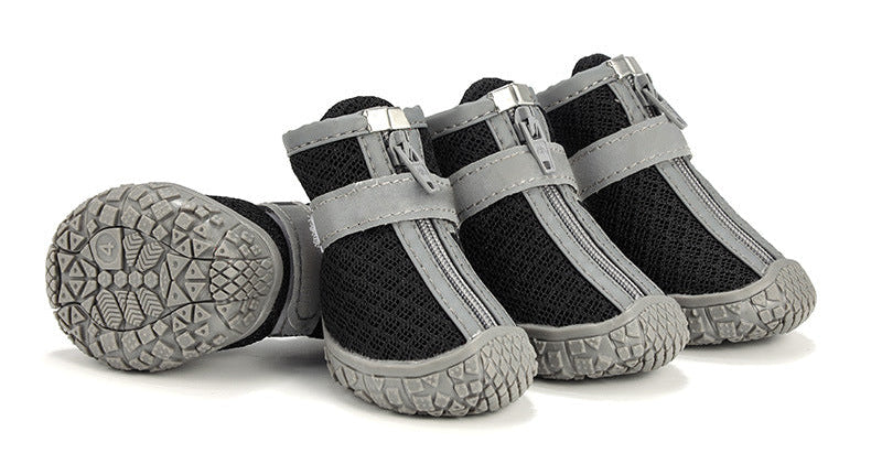 su geçirmez aşınmaya dayanıklı yansıtıcı köpek ayakkabılar