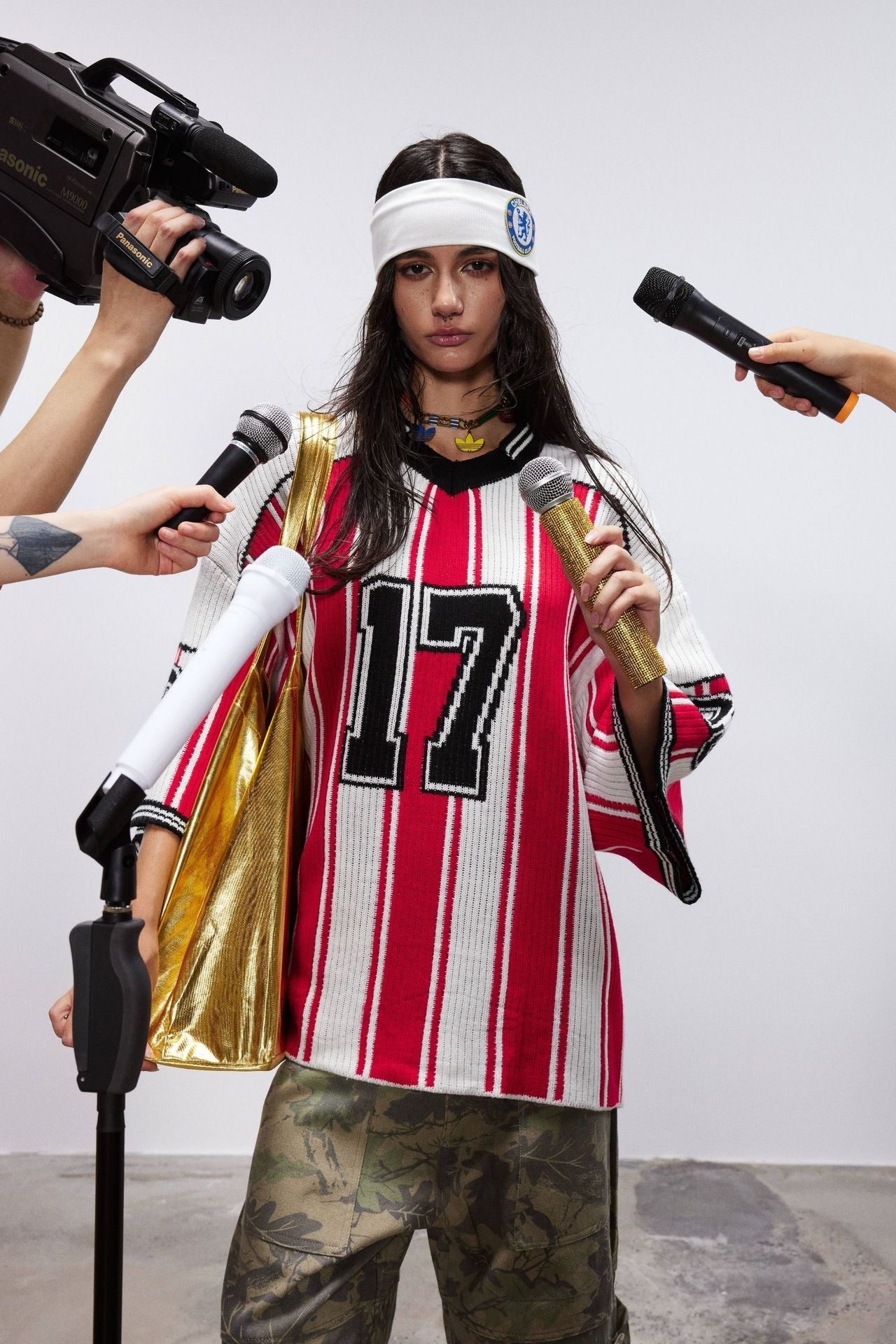 Striped 17 Varsity T-Shirt