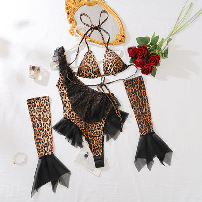 Velveton Leopar Takım