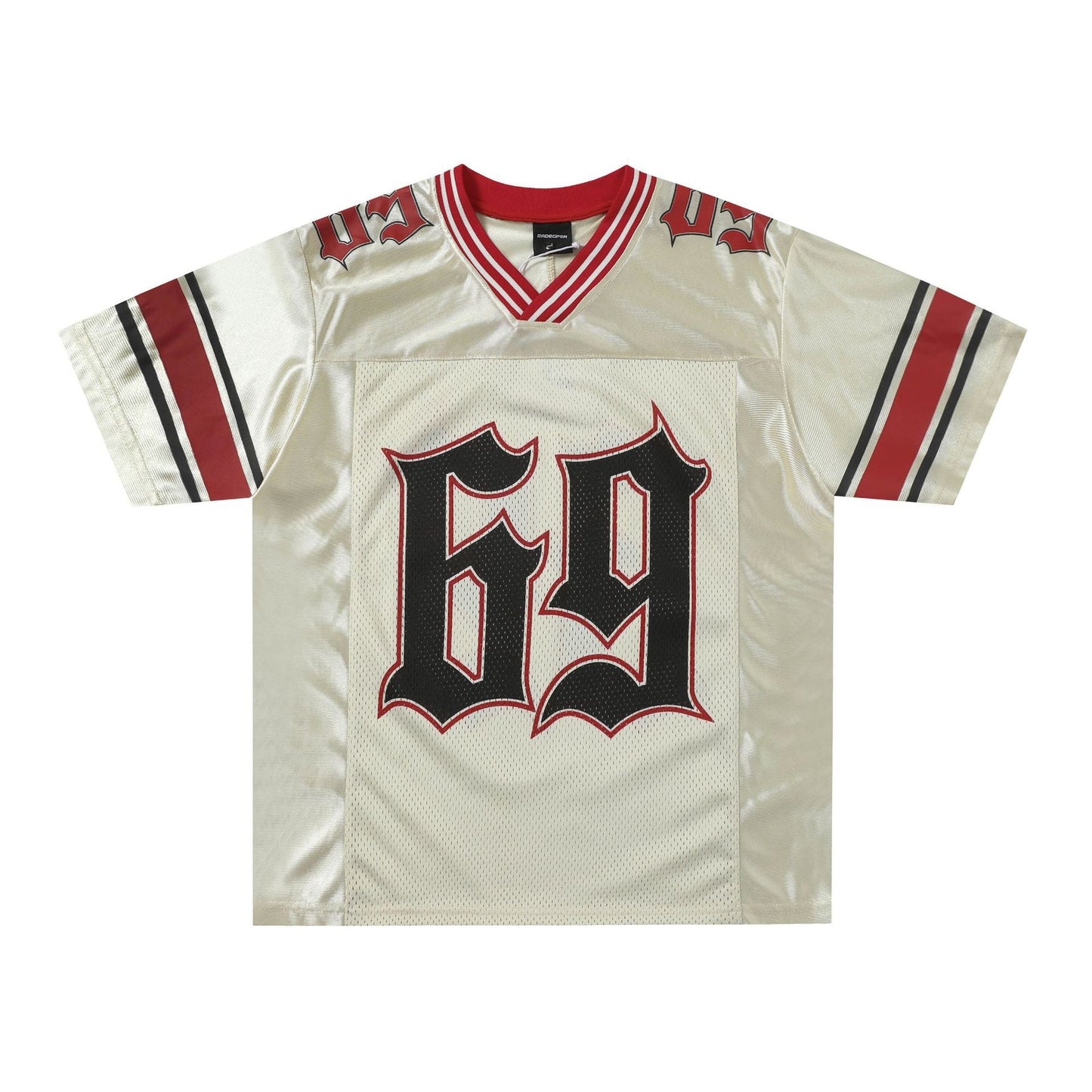 Cream '69' Football Jersey