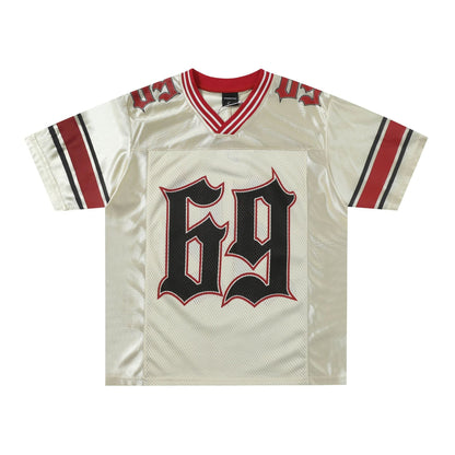 Cream '69' Football Jersey