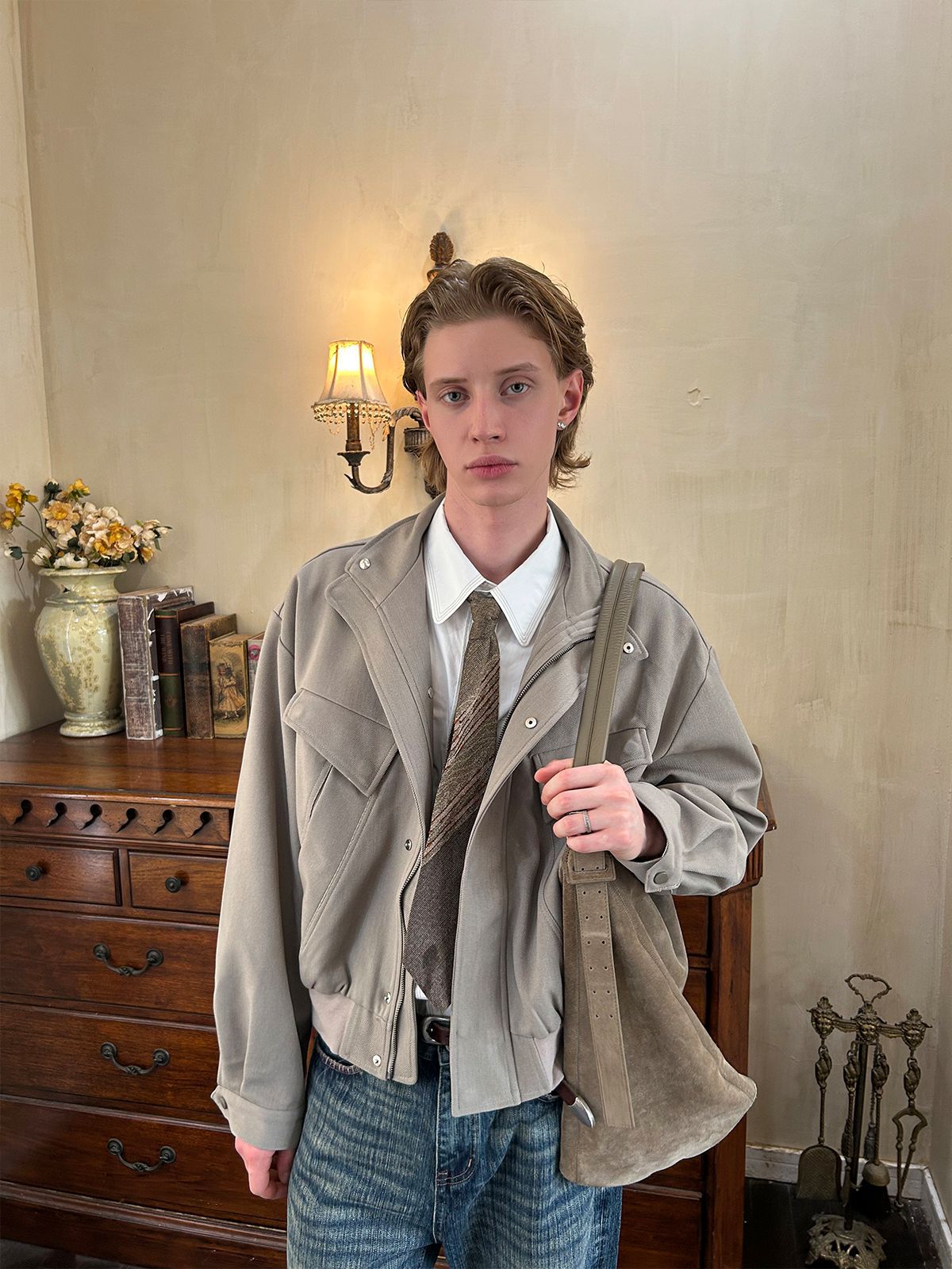 Retro klasik tasarım ceket