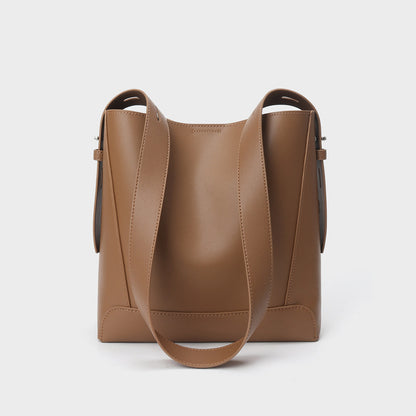 Lucent Blush Deri Tote Çanta