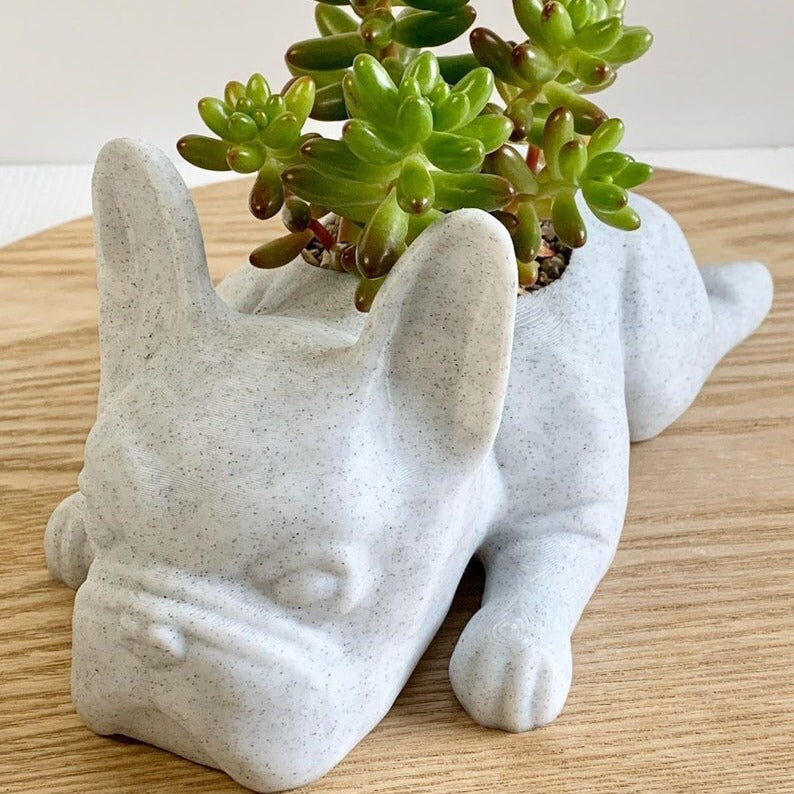 i meditasyon köpeği dış mekan dekorasyonu bahçe heykeli reçine süsleri bahçe avlusu tasarımı (bir saksı bir heykel)