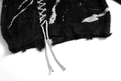 Snøra Bağcıklı Balıkçı Yaka Triko Kazak