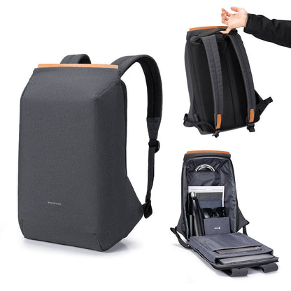 The Luzz USB şarj bilgisayar sırt çantası