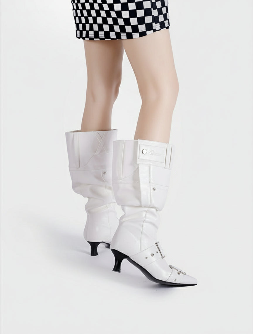 Luzz Retro Şövalye Çizme