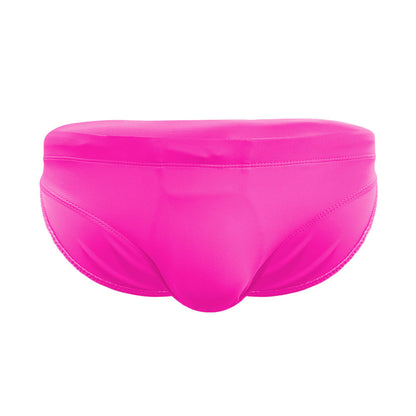 Düz renk sıkı slip mayo