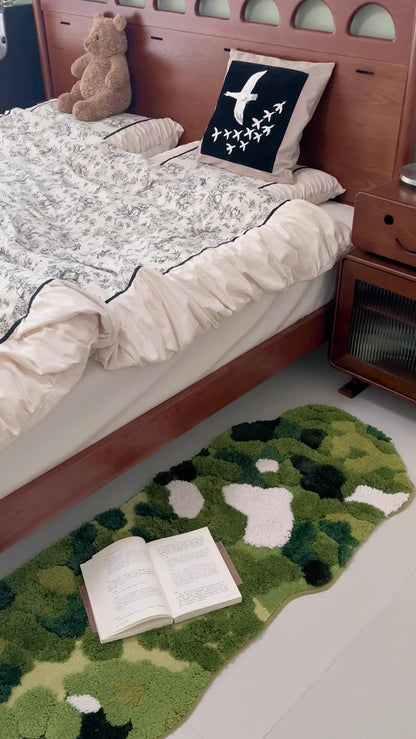Lüks tasarım orman temalı kilim