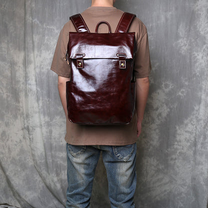 The Luzz hakiki deri  seyahat çantası