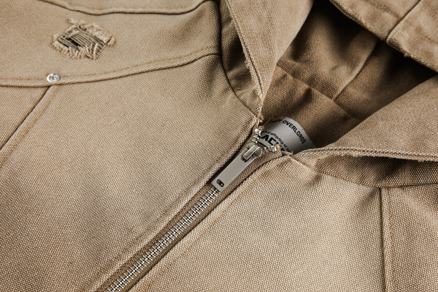 Heavy Washed Distressed Jacket