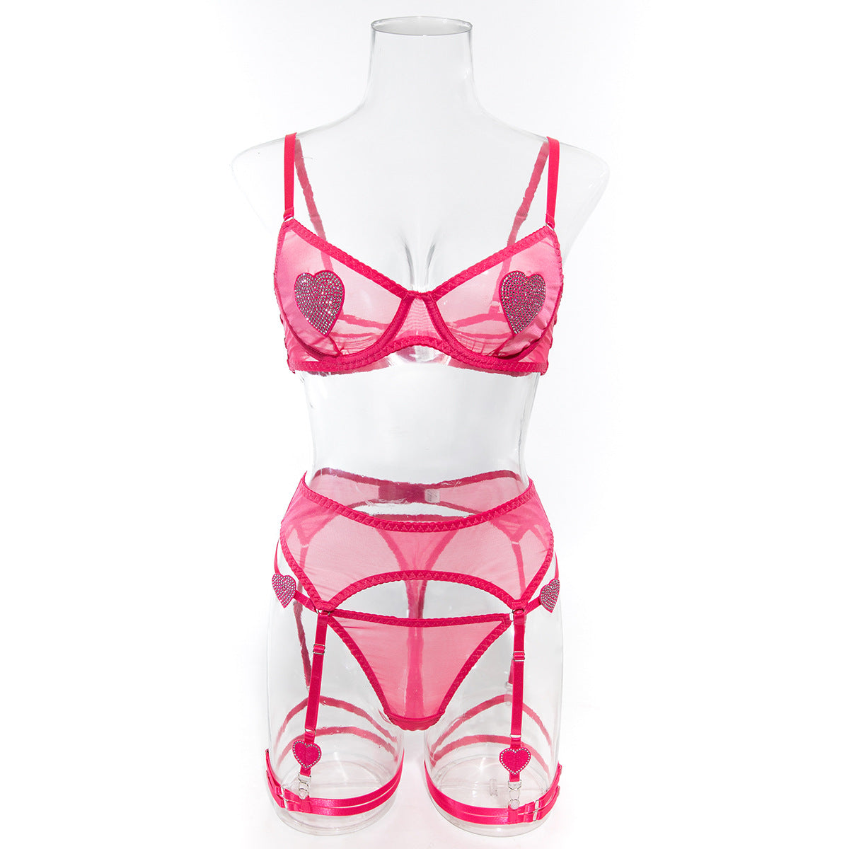 Heart on Bra Takım
