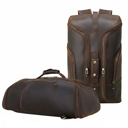 Luzz Hakiki deri büyük kapasitesi sırt çantası