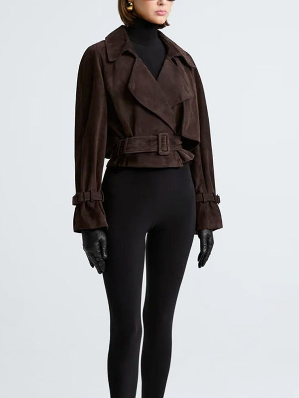 Luzz Trend Yaka Retro Slim Fit Ceket