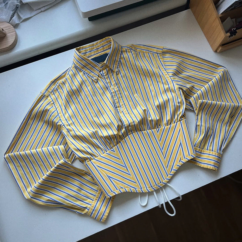 Matrix Bloom Korse Detay Yarım Gömlek Üst