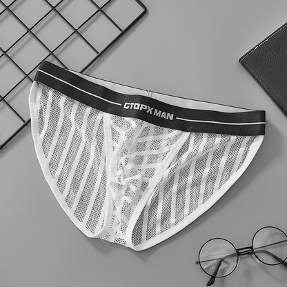 2 li set GTOPX MAN  düşük bel  file şeffaf buz ipek külot