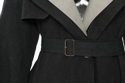 Run Mary Kontrast Renkli Trençkot