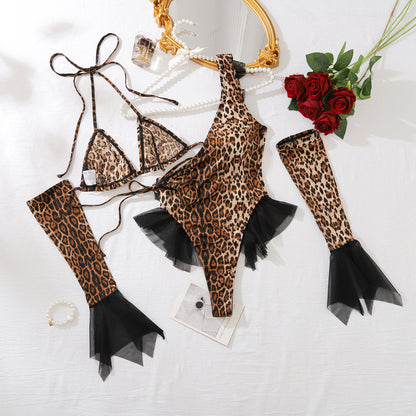 Velveton Leopar Takım