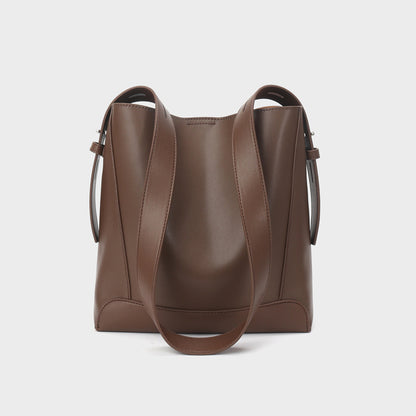 Lucent Blush Deri Tote Çanta
